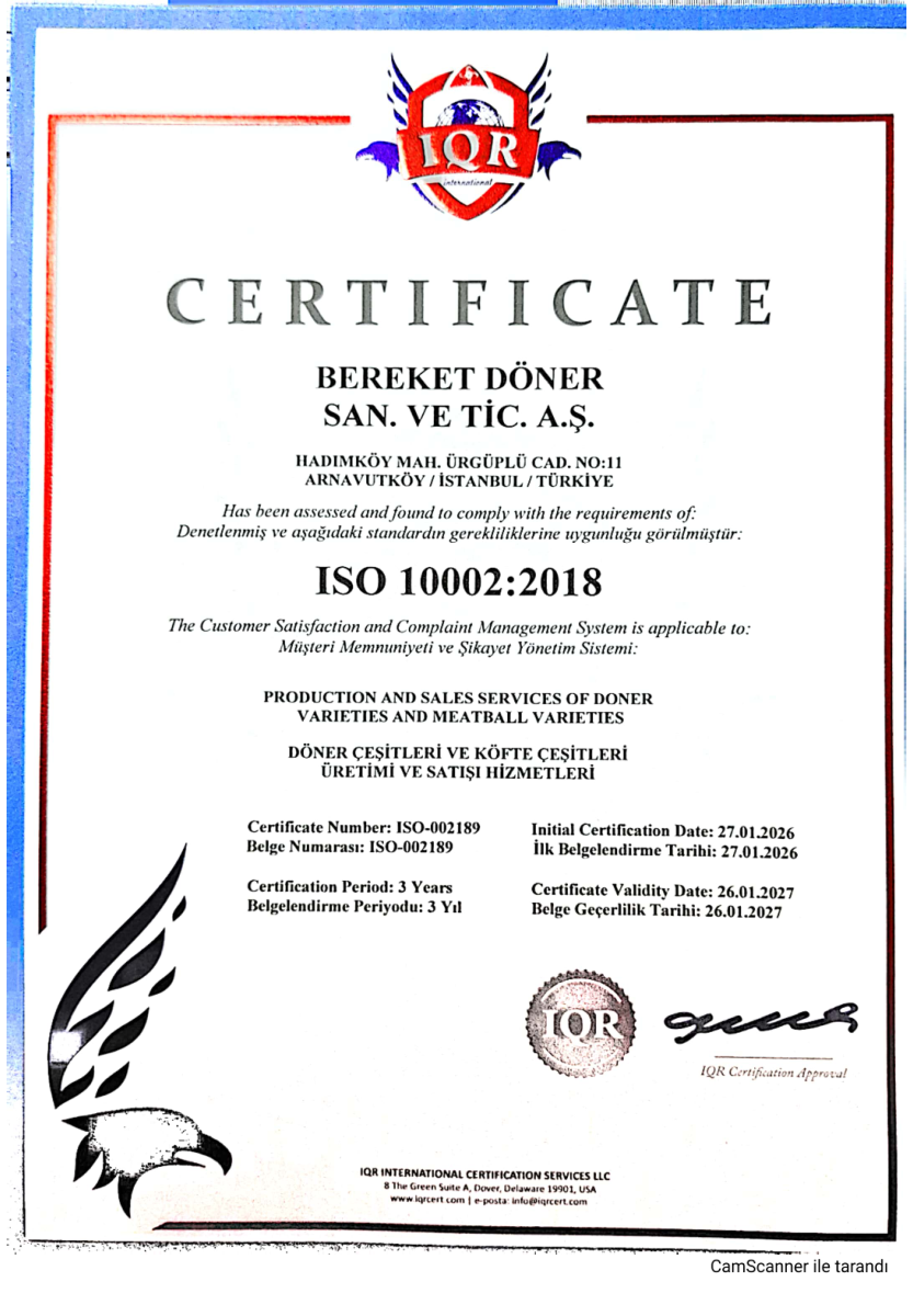 ISO 10002:2018